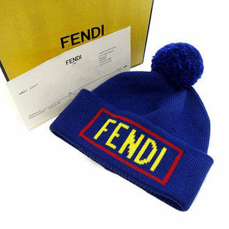 フェンディ/FENDI ロゴ　ポンポン付き　ニット帽ニットキャップ お買取させて頂きました！