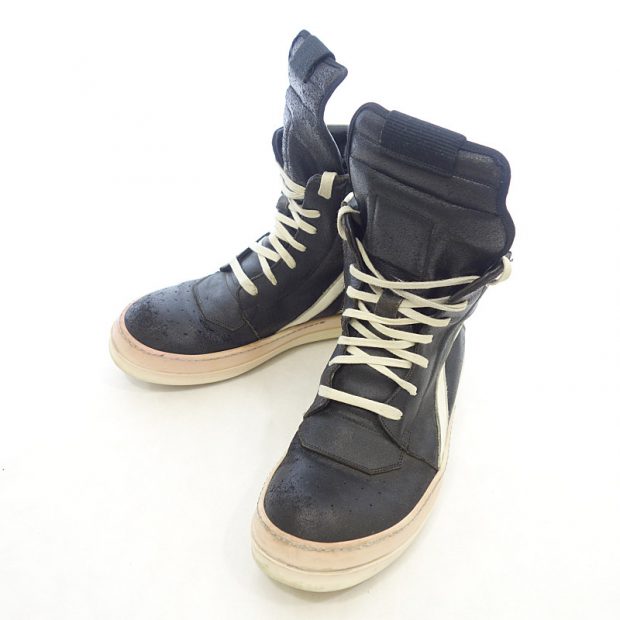 リックオウエンス/RICK OWENS ジオバス　ジオバスケット　ハイカット　スニーカー参考買取価格12000～18000円前後