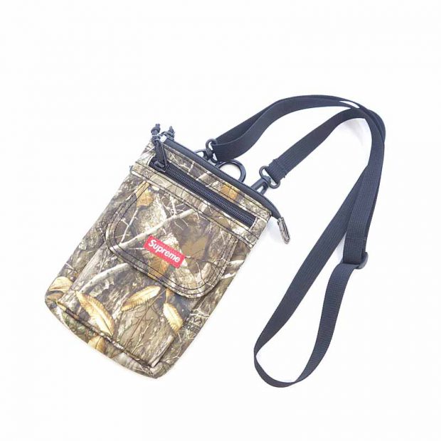 シュプリーム/SUPREME 19AW Shoulder Bag Tree Camo ツリー カモ ロゴ 