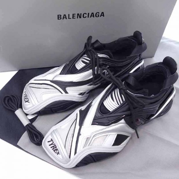 バレンシアガ/BALENCIAGA 20SS TYREX BLACK GRAY タイレックス スニーカー参考買取価格30000～40000円