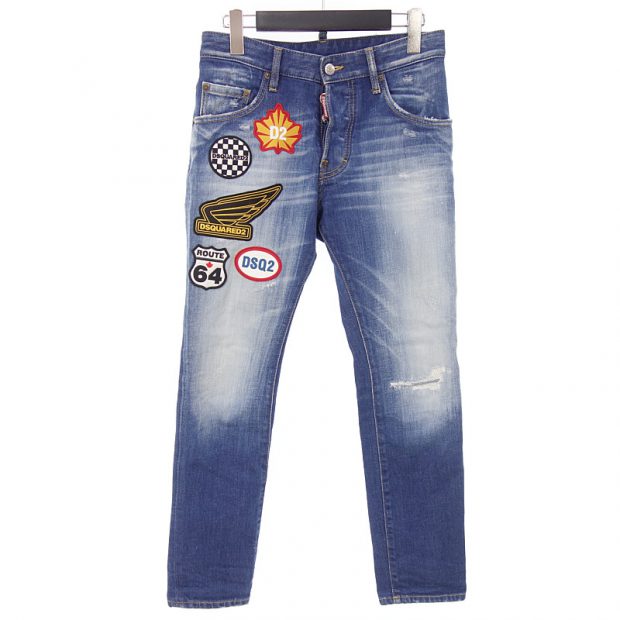 ディースクエアード2/DSQUARED2 20SS Medium Rammendo Skater Jeans デニムパンツ参考買取価格15000円～25000円前後