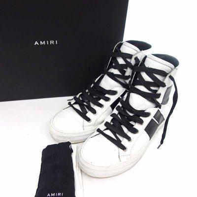 アミリ/AMIRI レザー ハイカット スニーカー 買取参考金額 10,000～20,000円前後