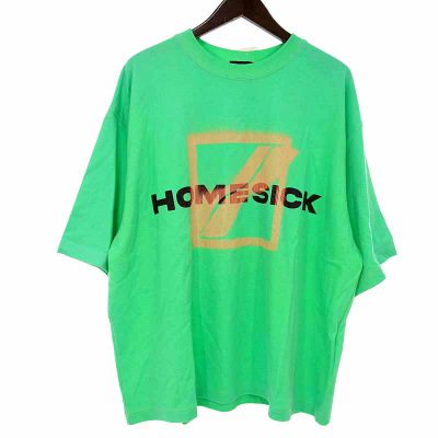 ウェルダン/WE11DONE HOMESICK BIG LOGO T-SHIRT Tシャツ