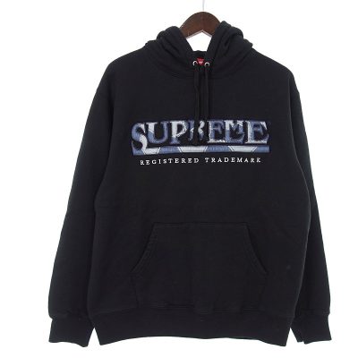シュプリーム/SUPREME 21SS Denim Logo Hooded Sweatshirt パーカー 買取参考金額 8000円～13000円前後