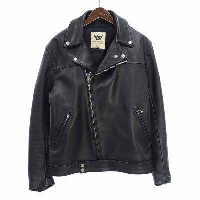 レザーウェア/Leather Wear 666 フロントフラップ ダブル ライダースジャケット 買取参考金額 20,000円～30,000円