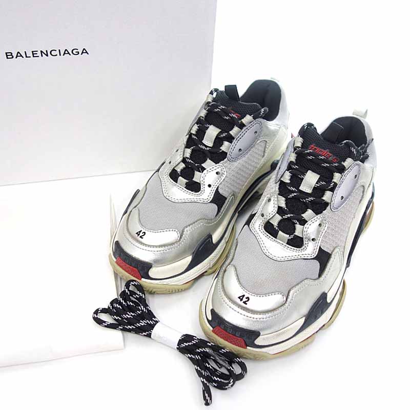 特攻の-Balenciaga - バレンシアガ トリプルS メッシュ×•レザー 26