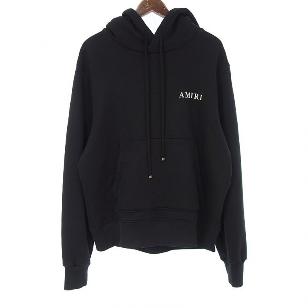 アミリ/AMIRI back logo hoodie ロゴプルオーバーパーカー 買取参考金額 15,000円～18,000円前後