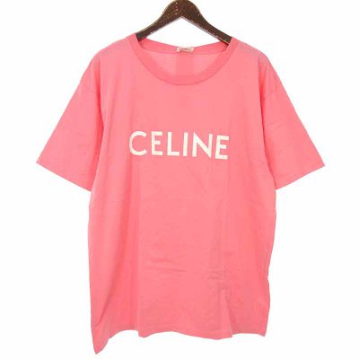 セリーヌ/CELINE 21AW 2X681671Q ロゴプリント ルーズ コットンジャージー Tシャツ買取参考金額は15,000円～20,000円前後