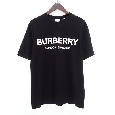 バーバリー/BURBERRY 20SS ロゴプリント クルーネック コットン Tシャツ 買取参考金額 10,000円～15,000円前後