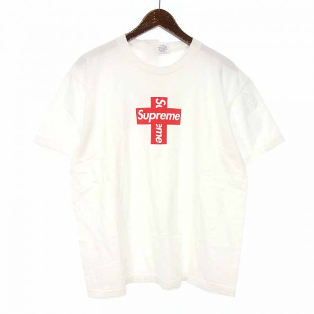 シュプリーム/SUPREME 20AW Cross Box Logo Tee クロス ボックス ロゴ Tシャツ 買取参考金額10,000円～13,000円前後