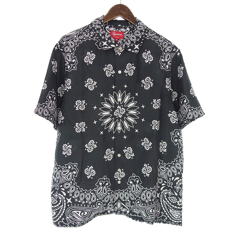 シュプリームsupreme 21ss Bandana Silk Ss Shirt バンダナ シルク シャツ 買取参考金額 10000円～15000円前後 Blowz 買取実績 6479