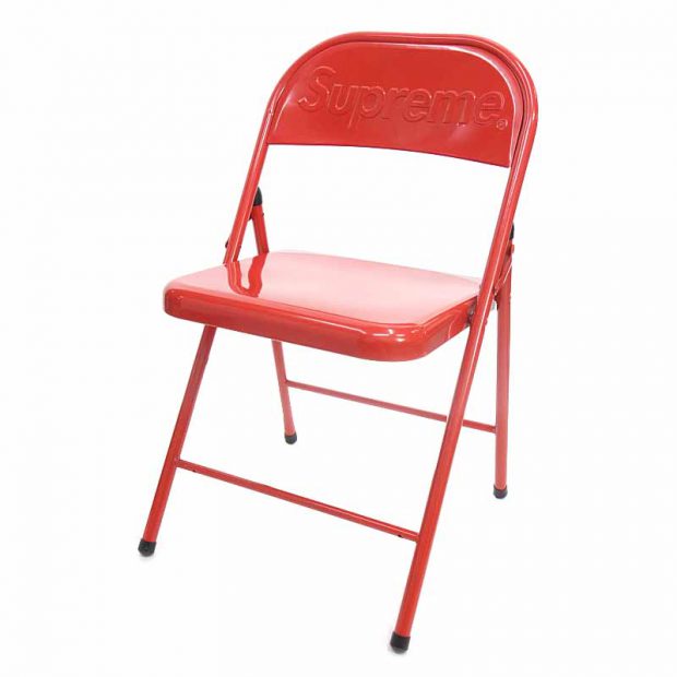 シュプリーム/SUPREME 20AW Metal Folding Chair メタルチェア 買取参考金額 8,000円～10,000円前後