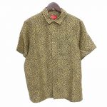シュプリーム/SUPREME 22SS Leopard Silk S/S Shirt レオパード 半袖 シャツ 買取参考金額 10,000円から13,000円前後