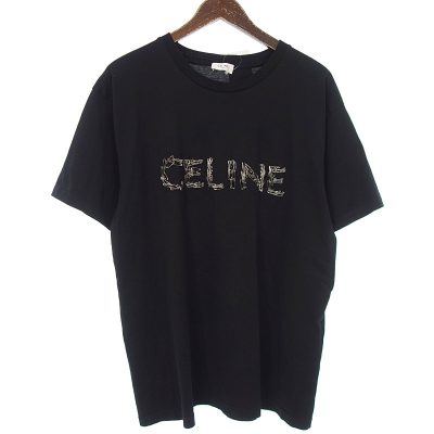 セリーヌ/CELINE 22SS ピン ロゴ 半袖 クルーネック Tシャツ 買取参考金額 20,000～25,000円前後