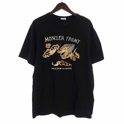 モンクレール/MONCLER × FRAGMENT DESIGN フラグメント プリント 半袖 Tシャツ 買取参考金額 7,000～12,000円前後
