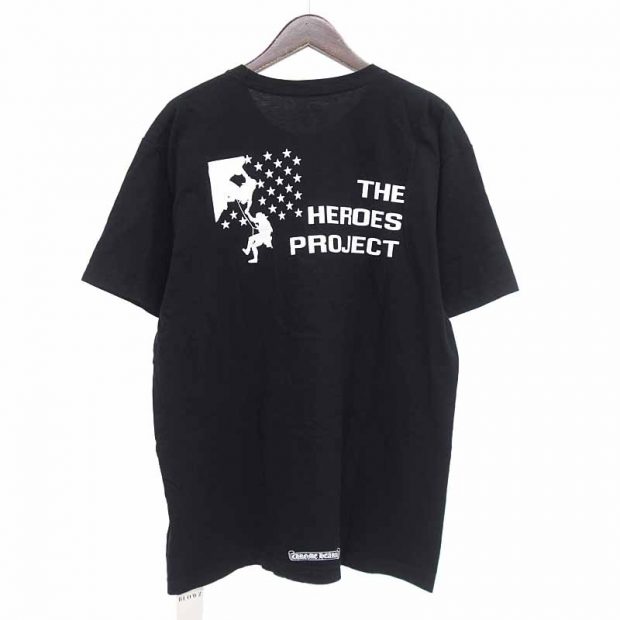 クロムハーツ/CHROME HEARTS THE HEROES PROJECT プリント Tシャツ 買取参考金額8,000～12,000円前後