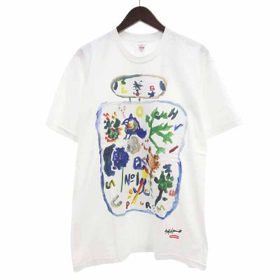 シュプリーム/SUPREME 22AW Yohji Yamamoto Paint Tee プリント Tシャツ 買取参考金額3,000～5,000円前後