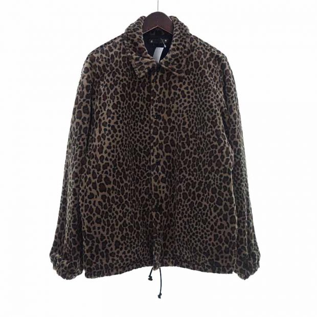 メンズMINEDENIM マインデニム　Leopard Fur Coach JKT