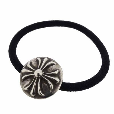 クロムハーツ/CHROME HEARTS HAIRBAND クロスボール ボタン ヘアゴム 買取参考金額20,000～40,000円前後