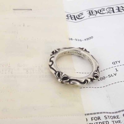 クロムハーツ/CHROME HEARTS SBT BAND SBTバンド シルバーリング 買取参考金額30,000～50,000円前後