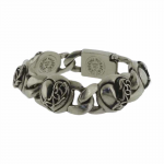 クロムハーツ/CHROME HEARTS オールド HEART LINK BRACELET ハートリンクブレスレット 買取参考金額100,000～150,000円前後