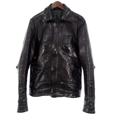 キャロルクリスチャンポエル/CAROL CHRISTIAN POELL SCARSTITCHED LEATHER JACKET ホースレザージャケット 買取参考金額200,000～350,000円前後