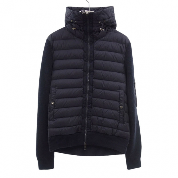 モンクレール/MONCLER TRICOT CARDIGAN ニット ハイブリッド ダウン ジャケット 買取参考金額20,000～40,000円前後