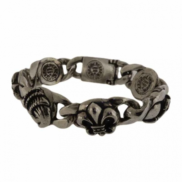 クロムハーツ CHROME HEARTS 6LINK MULTI LINK マルチリンクブレスレット 買取金額200,000円