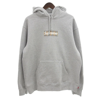 シュプリーム SUPREME 22SS Burberry Box Logo Hooded パーカー 買取金額52,000円