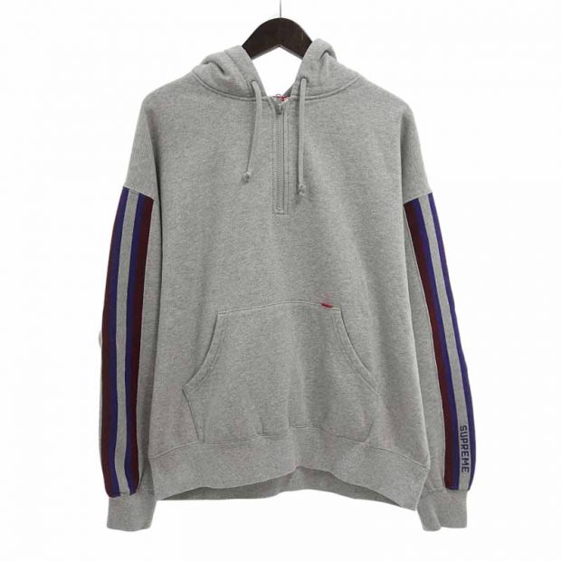 シュプリーム SUPREME 23SS HalfZip Hooded Sweatshirt パーカー 買取金額10,000円