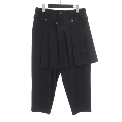 ヨウジヤマモト YOHJI YAMAMOTO 18SS スカート付デザインパンツ 買取金額30,000円