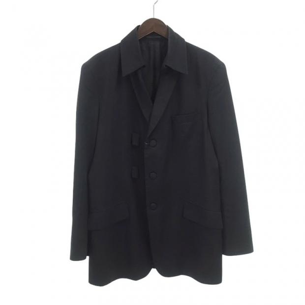 ヨウジヤマモト YOHJI YAMAMOTO 10AW 変形襟ウールテーラードジャケット 買取金額30,000円