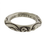 クロムハーツ CHROME HEARTS SCRL BAND スクロールバンド シルバーリング 買取金額30,000円