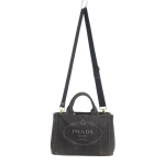プラダ PRADA カナパ デニム地 2WAY ショルダーバッグ ハンドバッグ 買取金額24,000円