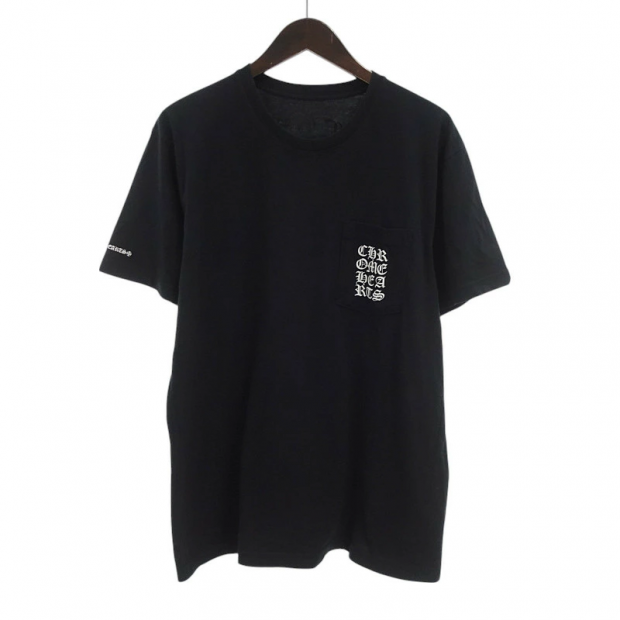 クロムハーツ CHROME HEARTS Vertical Logo Tee ヴァーティカルロゴ 半袖 Tシャツ 買取金額30,000円
