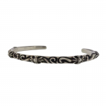 クロムハーツ CHROME HEARTS BANGLE SBT SBTバンド シルバーブレスレット 買取金額84,000円