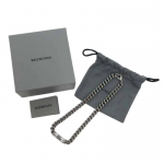 バレンシアガ BALENCIAGA Bb Icon グルメット アンティークシルバー ネックレス 買取金額42,000円
