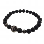 クロムハーツ CHROME HEARTS 8mm BEAD ビーズ シルバー ブレスレット 買取金額120,000円