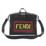 フェンディ FENDI LUI ルイ ロゴ メッセンジャー ブリーフケース レザー ショルダー バッグ 買取金額30,000円