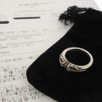 クロムハーツ CHROME HEARTS BABY CLSC ベイビークラシック KT リング 買取金額70,000円
