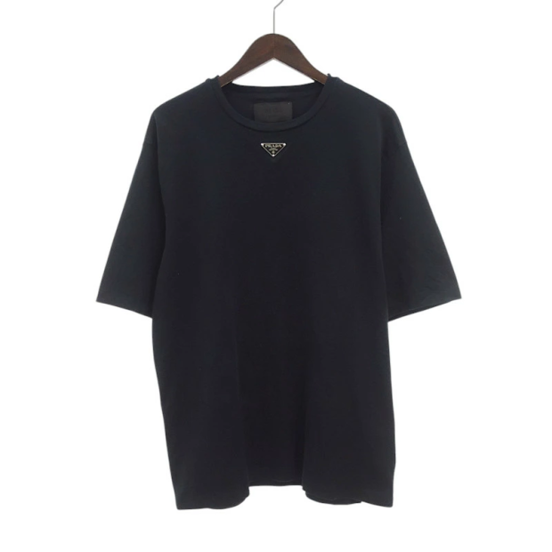 プラダ PRADA 23SS Cotton Short 三角ロゴプレート半袖Tシャツ 買取金額30,000円