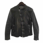 バックラッシュ BACKLASH 16AW ジャパンホース製品染め シングルライダース レザー ジャケット 買取金額30,000円