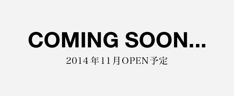 2014年11月OPEN予定